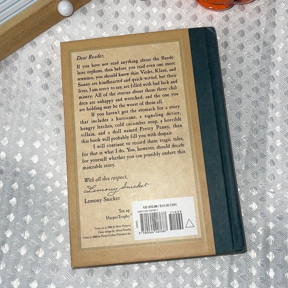 The Wide Window; A Series of Unfortunate - 0064407683, Lemony Snicket, hardcover - Picture 4 of 4